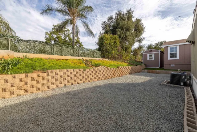 a view of outdoor space with seating area