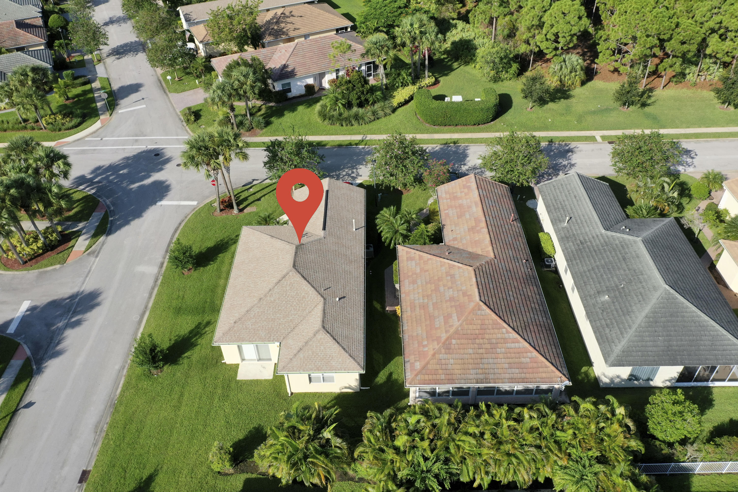 267 Southwest Coconut Key Way Port St. Lucie, FL 34986 - Photo 24 of 26 Rear Aerial View