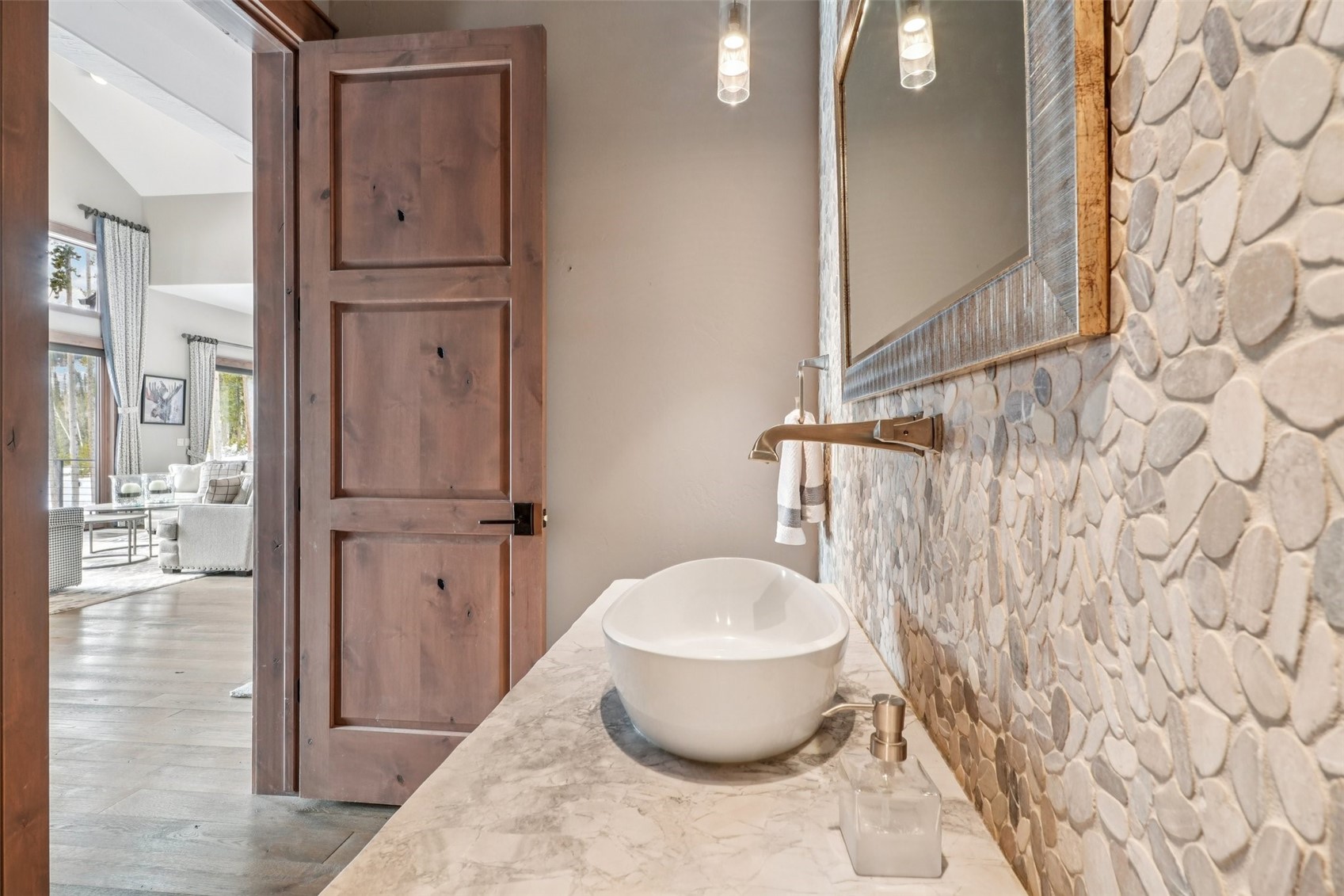 60 Barton Ridge Drive Breckenridge, CO 80424 - Photo 21 of 50 Bathroom featuring vanity and wood finished floors