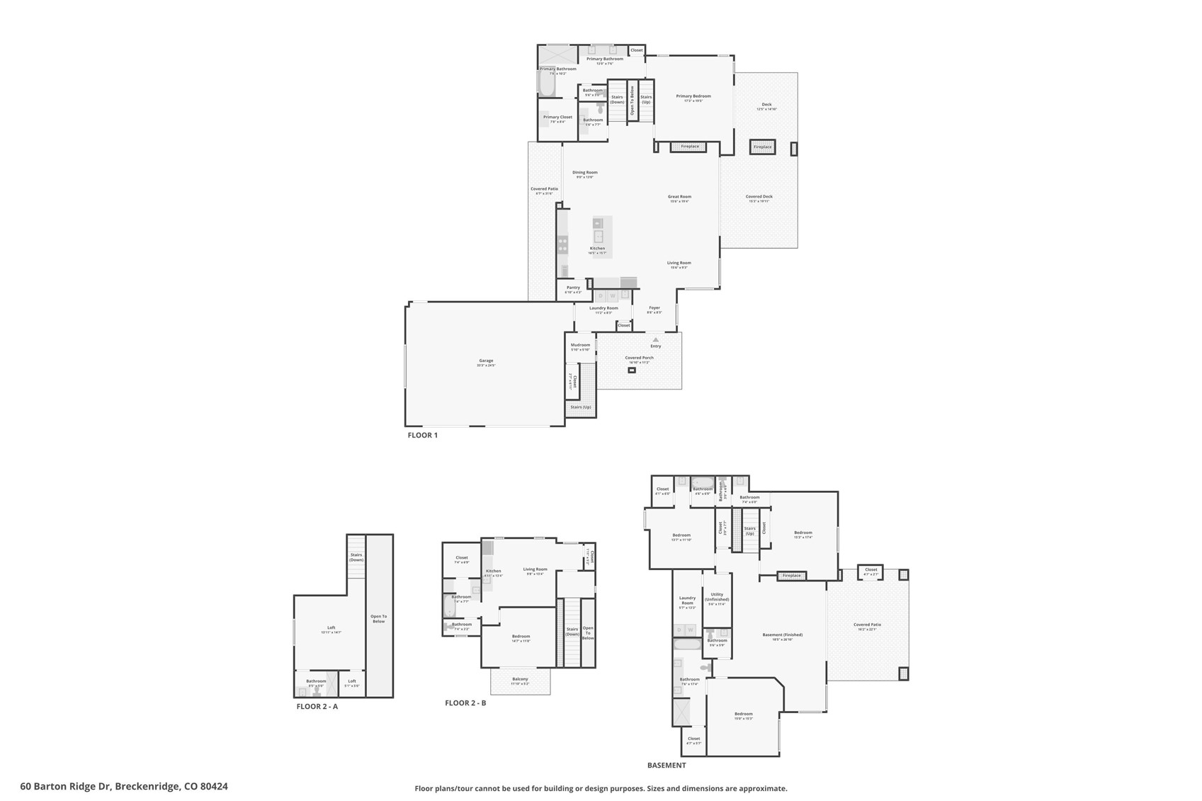 60 Barton Ridge Drive Breckenridge, CO 80424 - Photo 45 of 50 View of home floor plan
