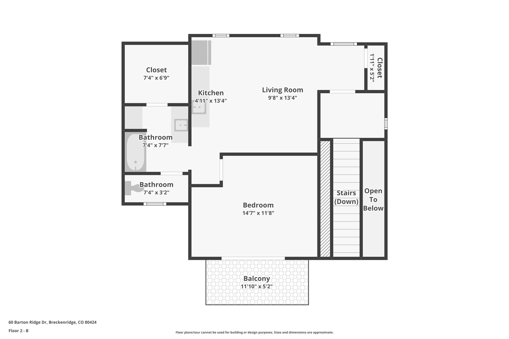 60 Barton Ridge Drive Breckenridge, CO 80424 - Photo 49 of 50 Au-Pair Suite Floor Plan