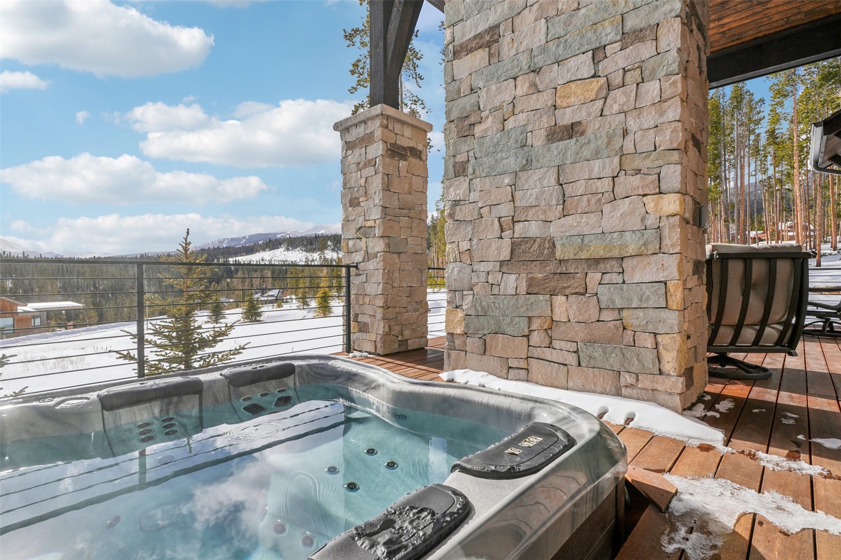 60 Barton Ridge Drive Breckenridge, CO 80424 - Photo 10 of 50 Exterior view of a jacuzzi
