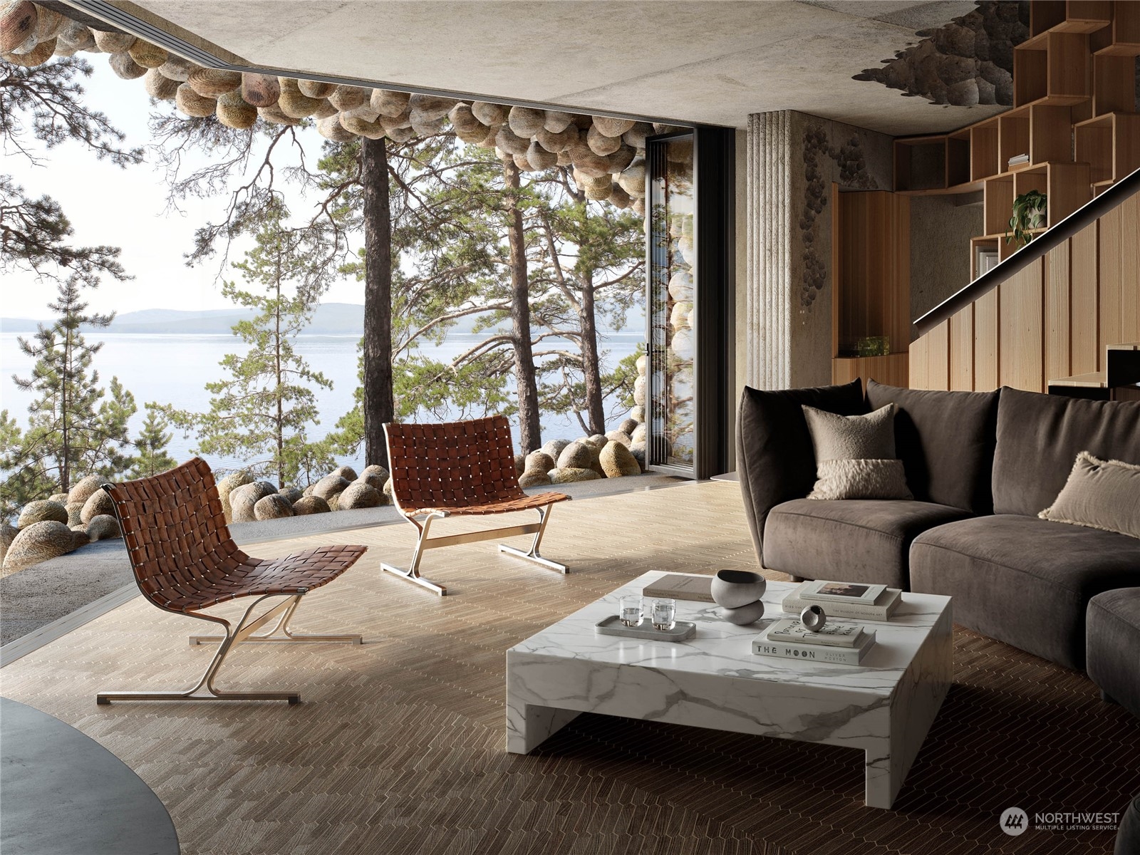 291 Arbel Way Bellingham, WA 98229 - Photo 26 of 38 a living room with furniture and a large window