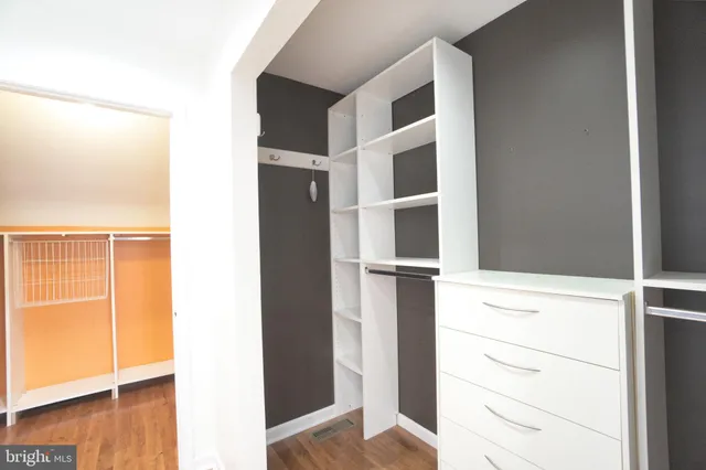 a view of a bathroom with a glass door