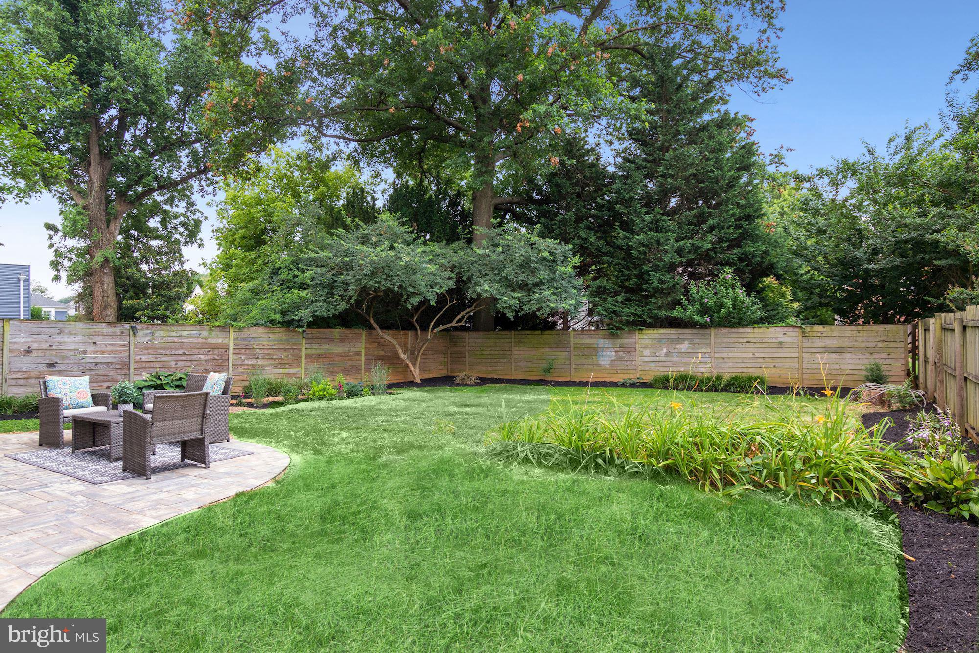 8112 Old Georgetown Road Bethesda, MD 20814 - Photo 43 of 51 a view of a backyard with sitting area