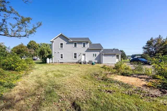 a house view with a outdoor space