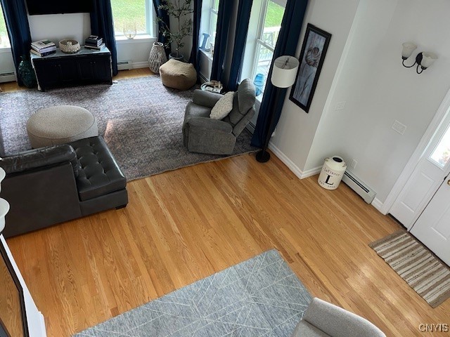 7785 Hamilton Road Hamilton, NY 13346 - Photo 17 of 42 Living room from above