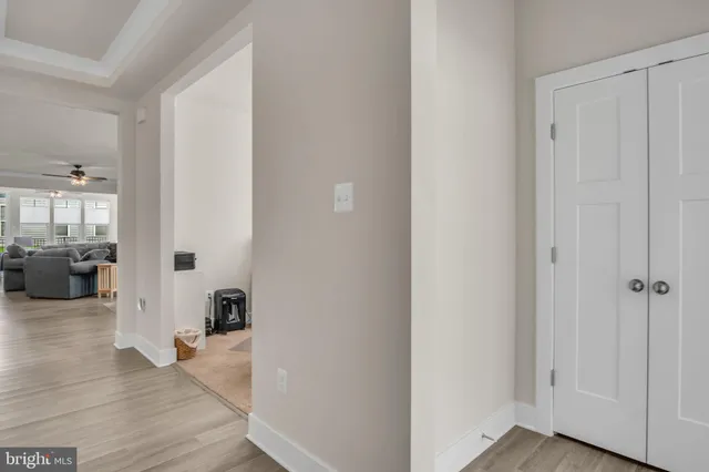 a view of a living room