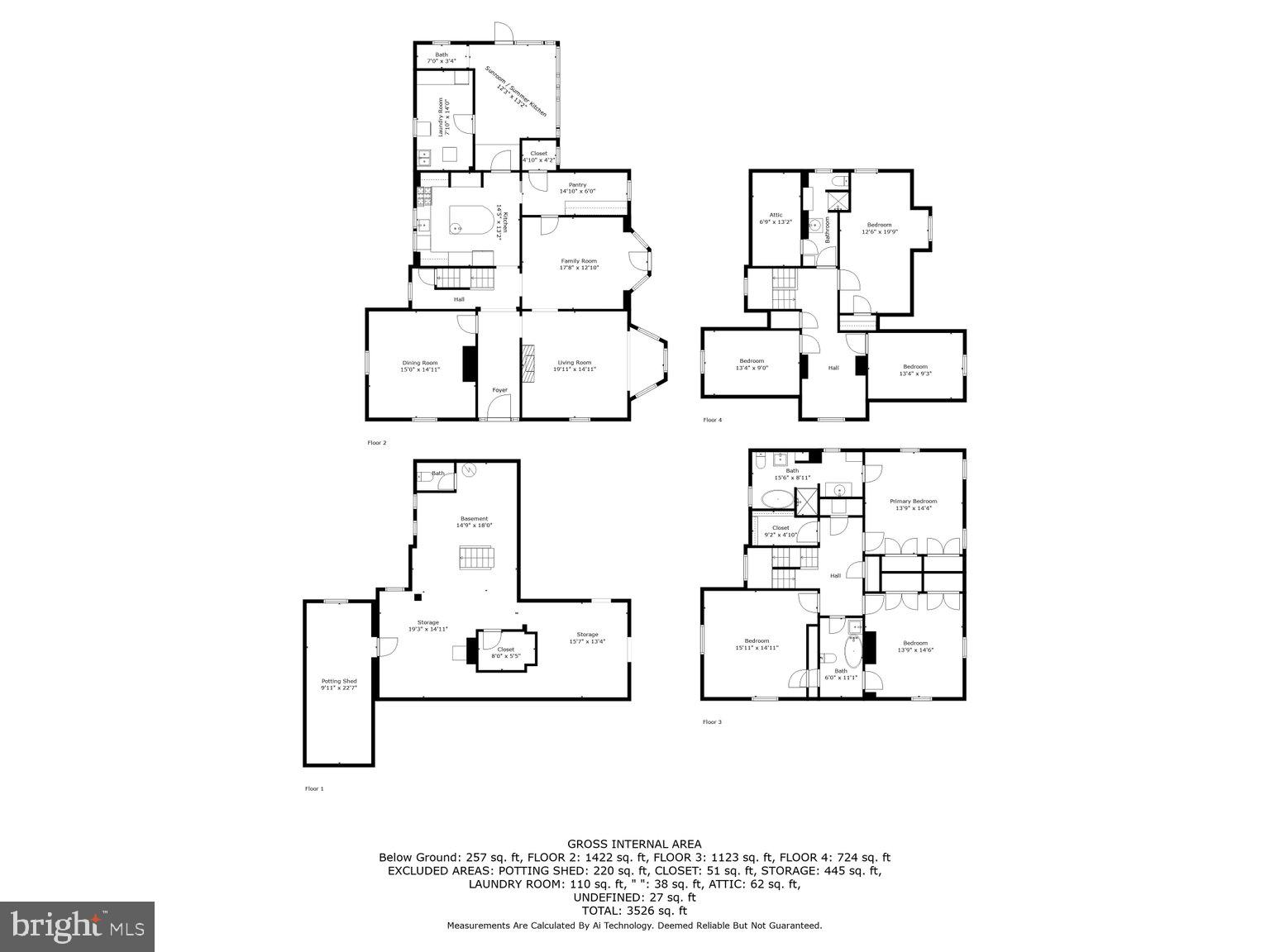 1809 Dixon Road Baltimore, MD 21209 - Photo 62 of 62 Floor Plans