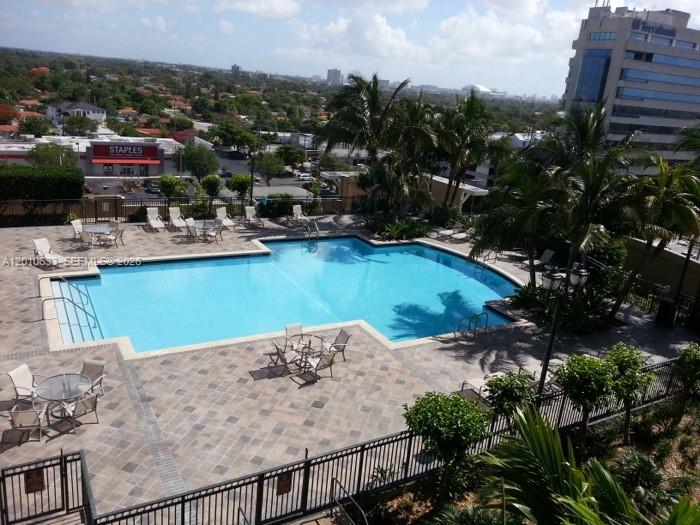 3232 Southwest 22nd Terrace, Unit 910 Miami, FL 33145 - Photo 29 of 31 a view of a city from a terrace