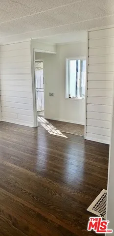 a view of wooden floor in a room