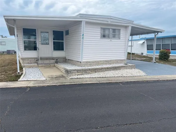 a view of a house with street