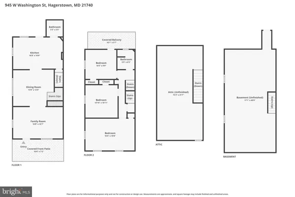 $219,900 | 945 West Washington Street, Hagerstown, MD 21740