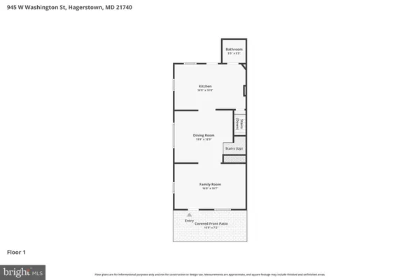 $219,900 | 945 West Washington Street, Hagerstown, MD 21740