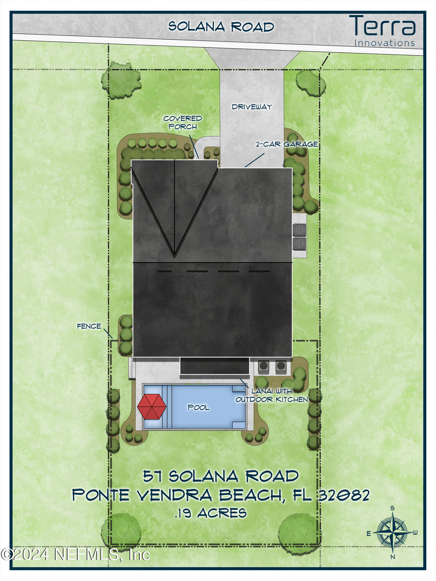 57 Solana Road Ponte Vedra Beach, FL 32082 - Photo 14 of 20 57 Solana Site Map