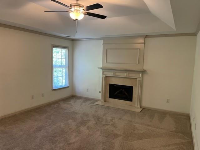 2945 Highland Pass Alpharetta, GA 30004 - Photo 17 of 29 a view of empty room with fireplace