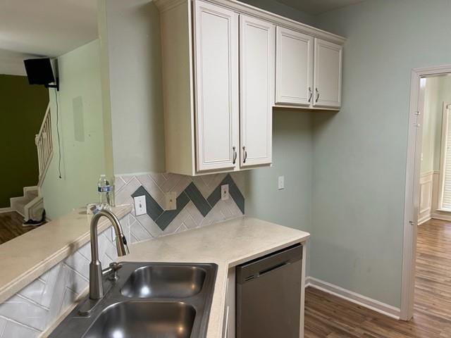 2945 Highland Pass Alpharetta, GA 30004 - Photo 6 of 29 a kitchen with a sink and a stove top oven