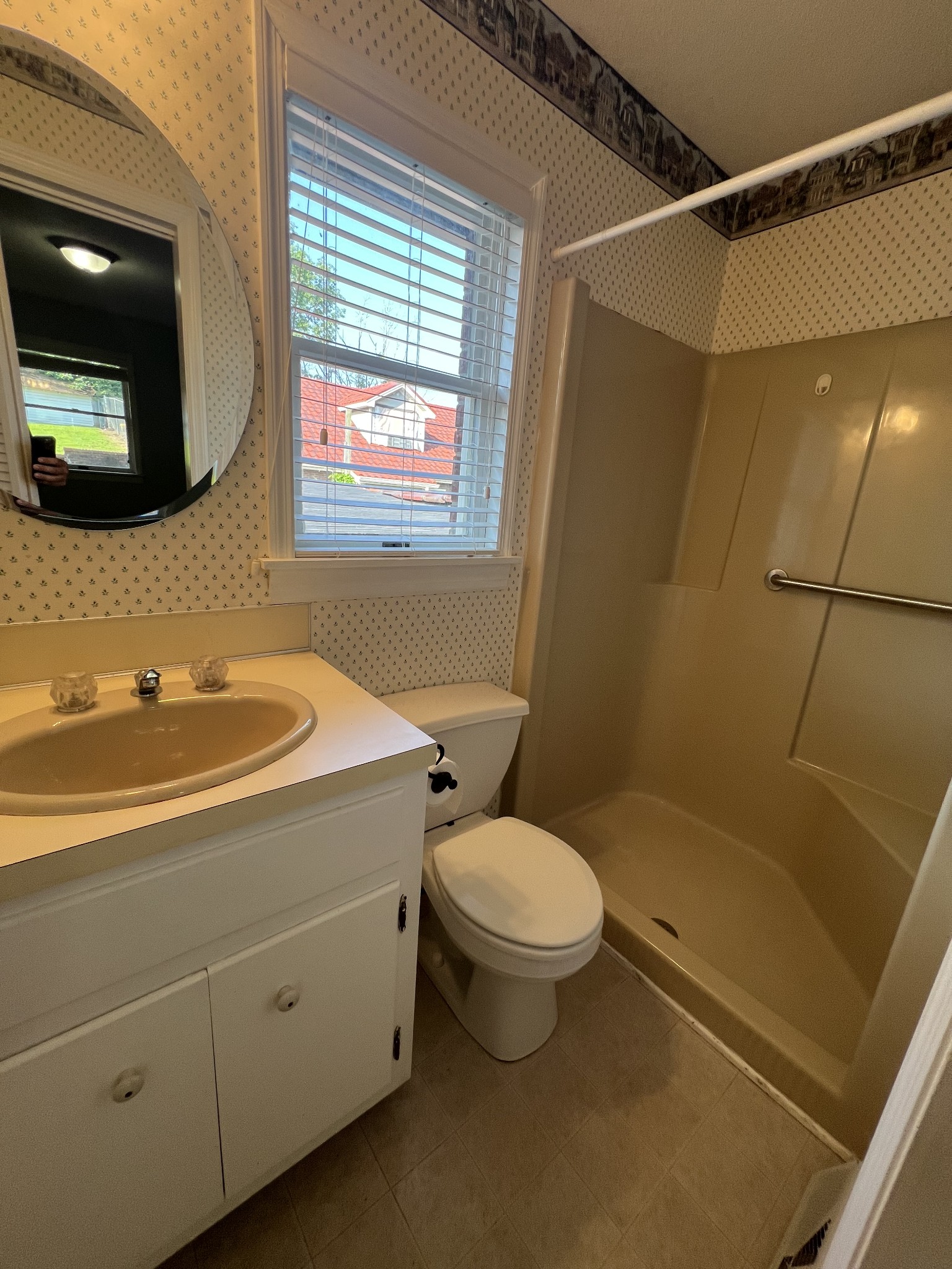 212 North 3rd Street Pulaski, TN 38478 - Photo 30 of 38 a bathroom with a sink a mirror and a toilet