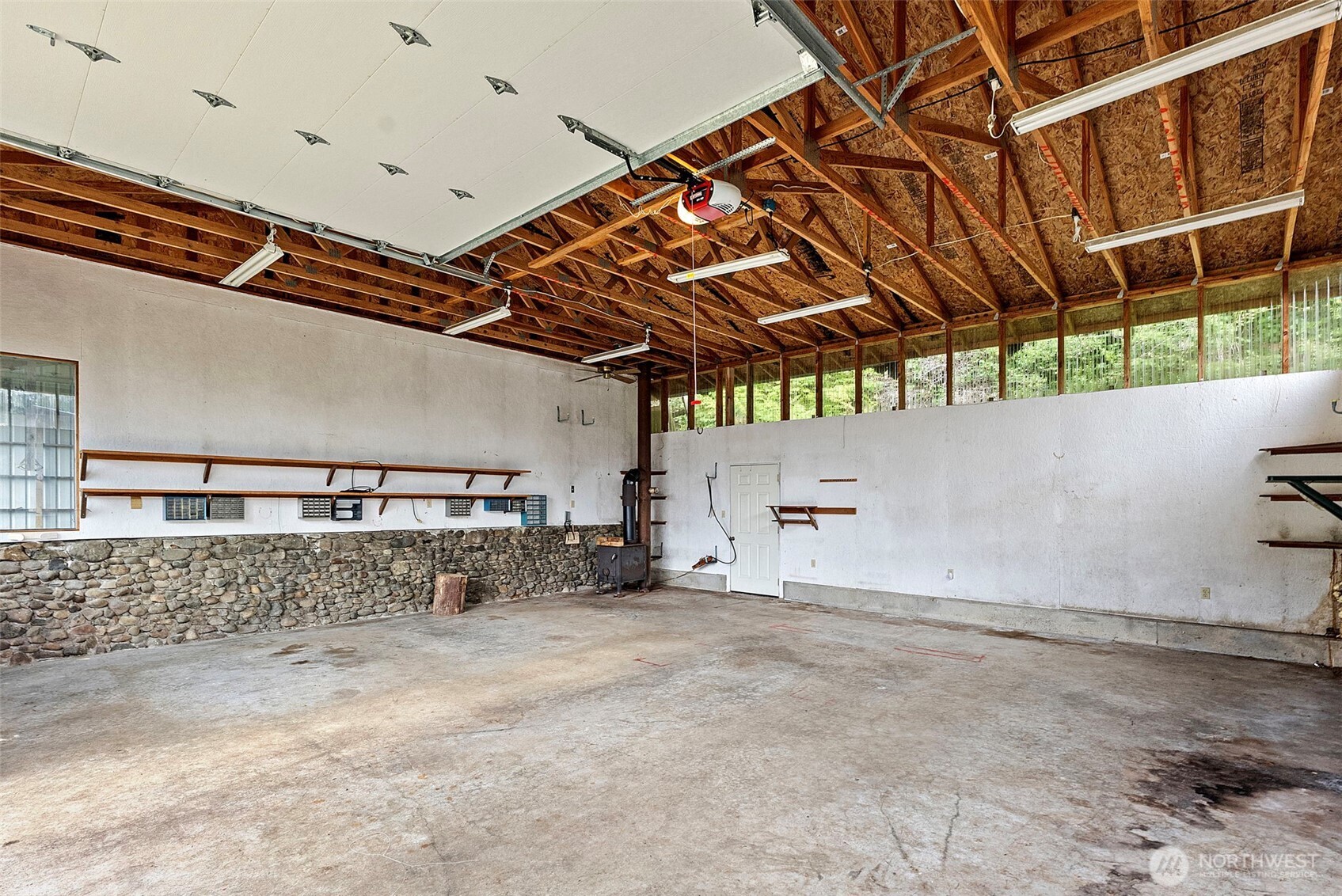 309723 Highway 101 Brinnon, WA 98320 - Photo 8 of 40 a view of a garage