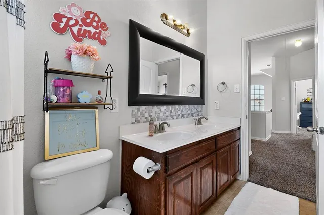 a workspace with wooden floor