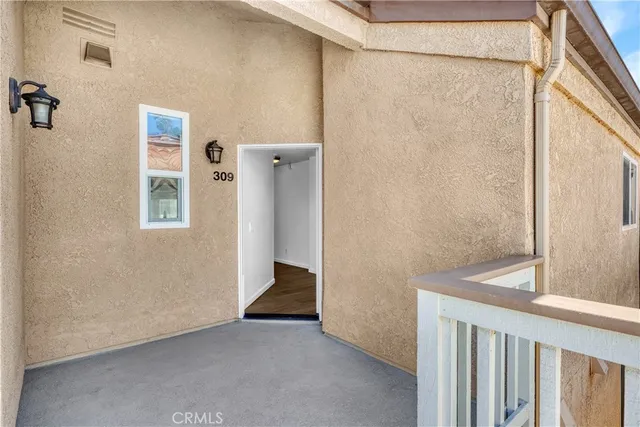 a view of a small space