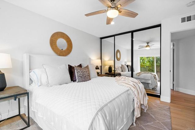 a view of an ocean and beach