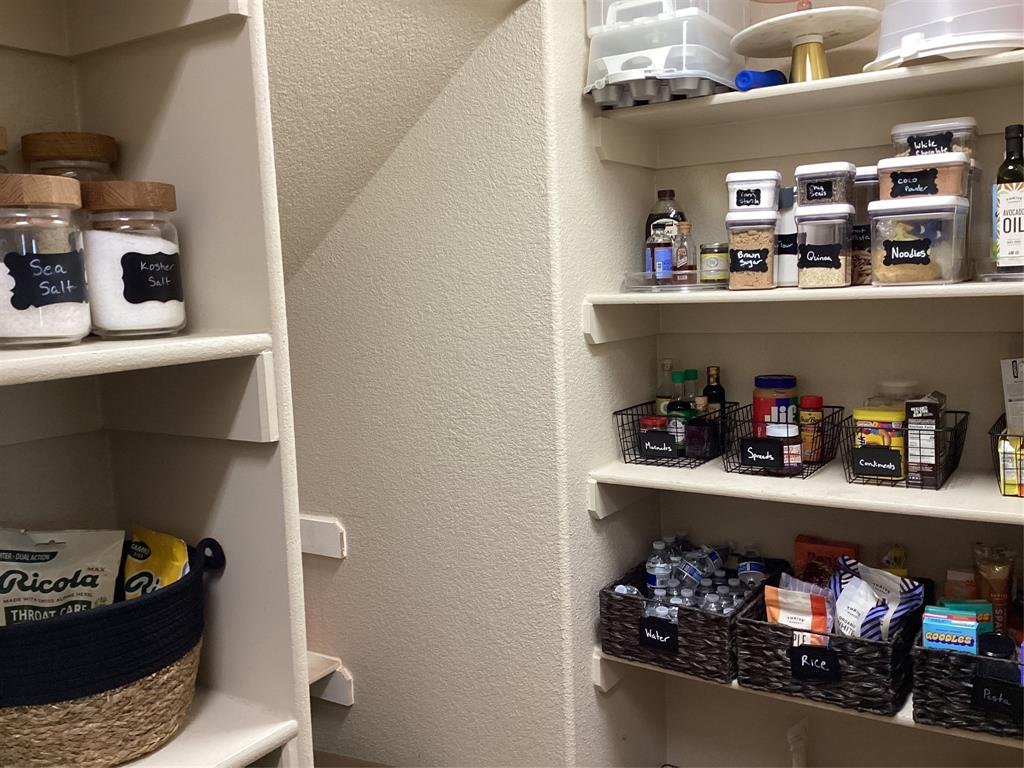 10320 Point Lobos Trail Fort Worth, TX 76177 - Photo 12 of 33 Built-in pantry shelving provides ample storage
