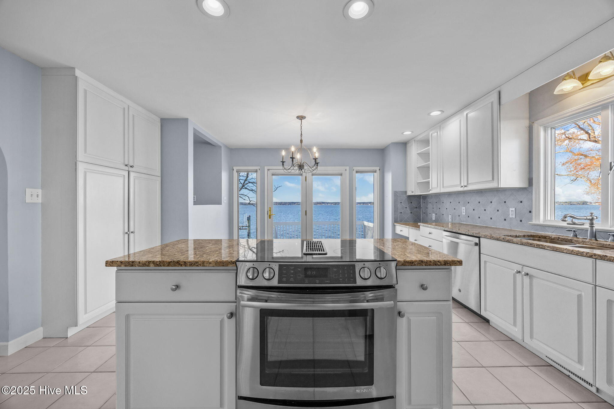 144 River Acres Road Washington, NC 27889 - Photo 23 of 52 Kitchen with water views