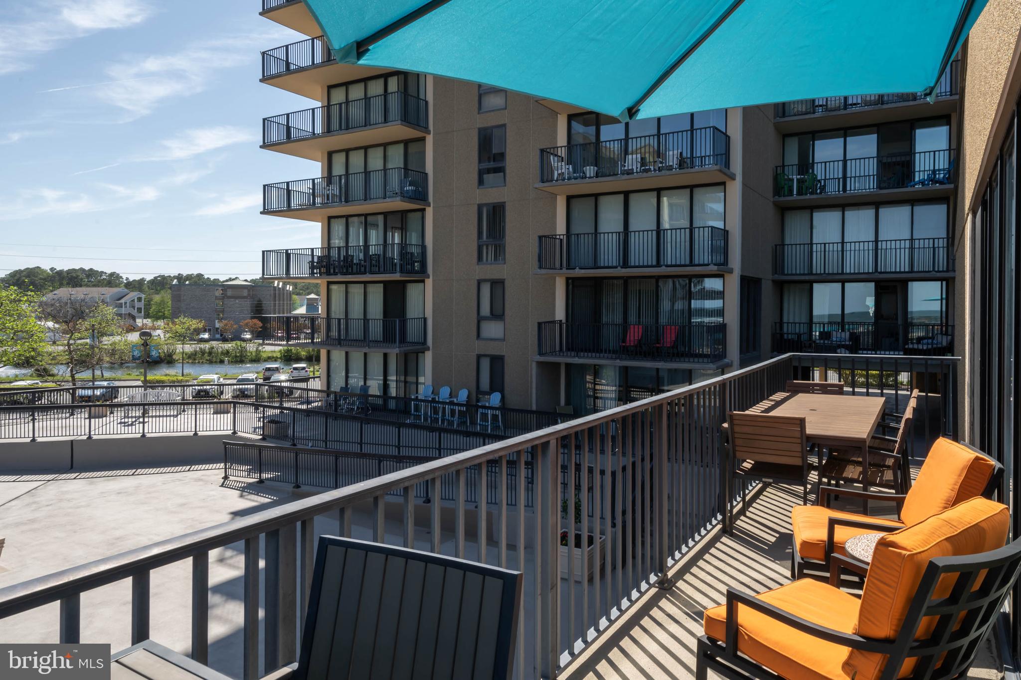 Brandywine, Unit 2HS Bethany Beach, DE 19930 - Photo 29 of 49 Balcony setup for entertainment