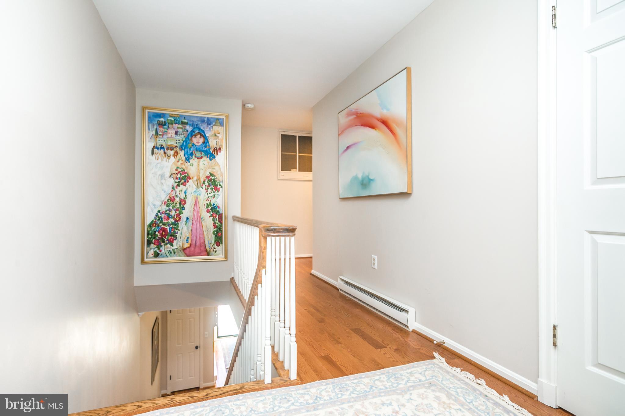 8023 Strauff Road, Unit 8C Towson, MD 21204 - Photo 41 of 50 Upper floor landing and hallway