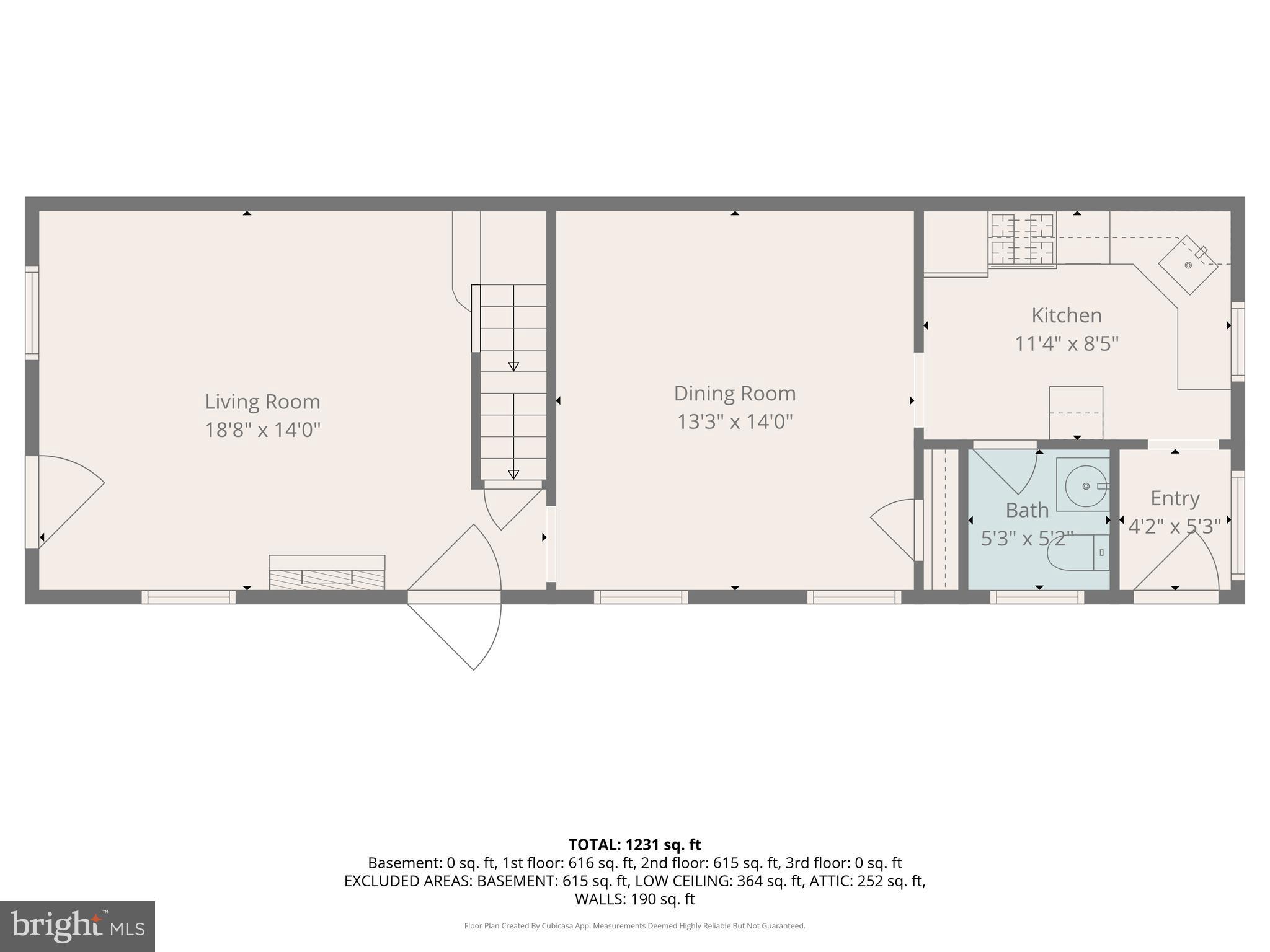 637 Deepdene Road Baltimore, MD 21210 - Photo 30 of 33 First Floor Floor Plan