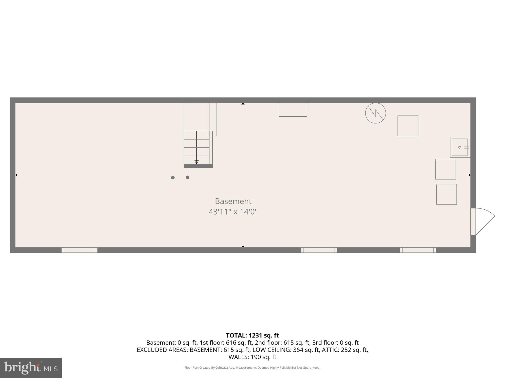 637 Deepdene Road Baltimore, MD 21210 - Photo 32 of 33 Lower Level Floor Plan