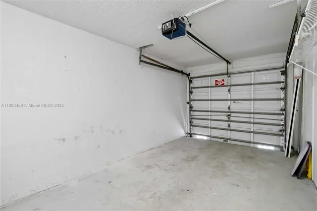 a view of a room with an empty space