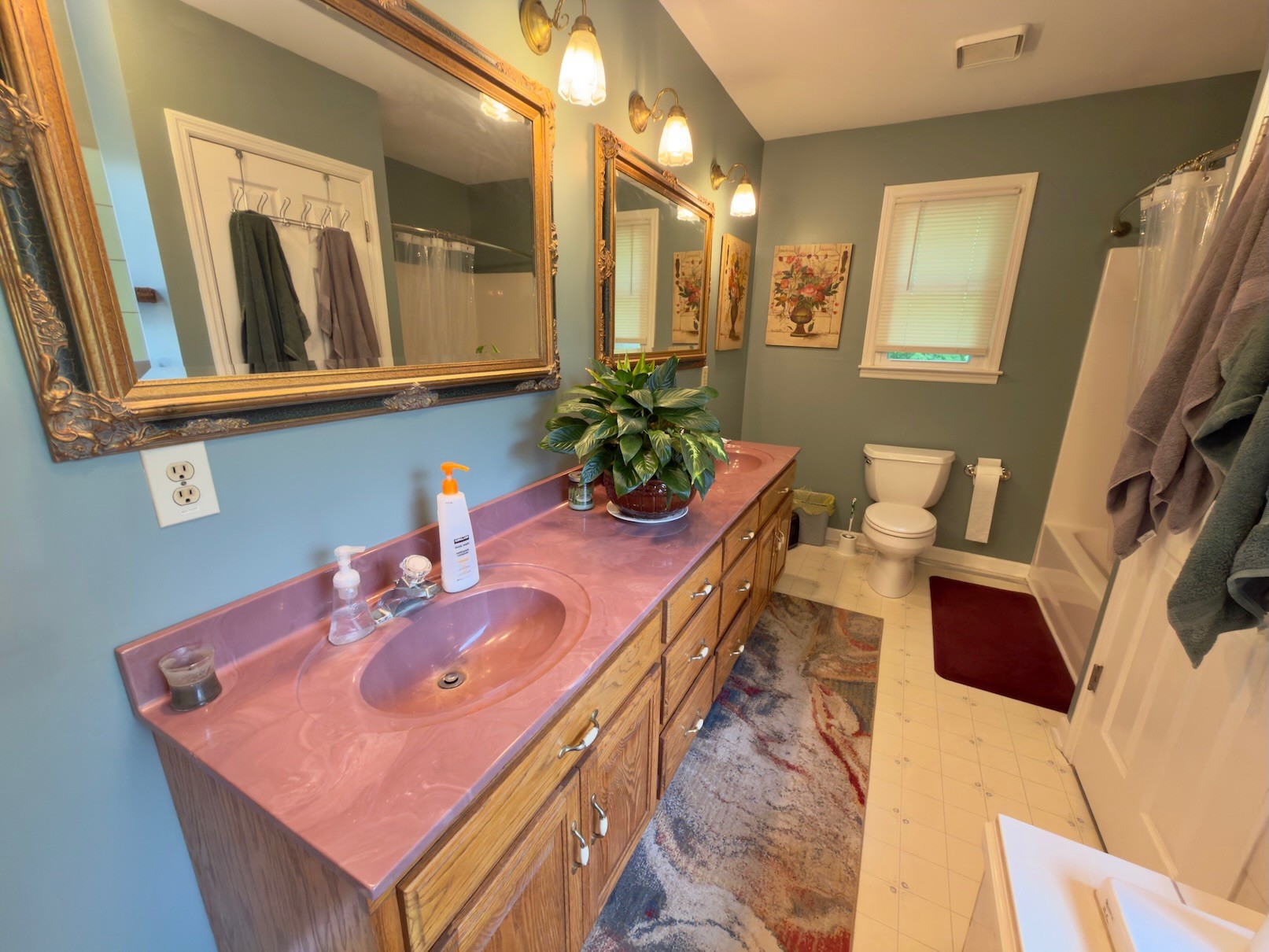 3080 Pleasant Ridge Road Woodbury, TN 37190 - Photo 15 of 19 a bathroom with a granite countertop sink and a mirror