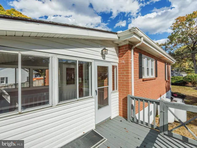 a view of a house with a large windows
