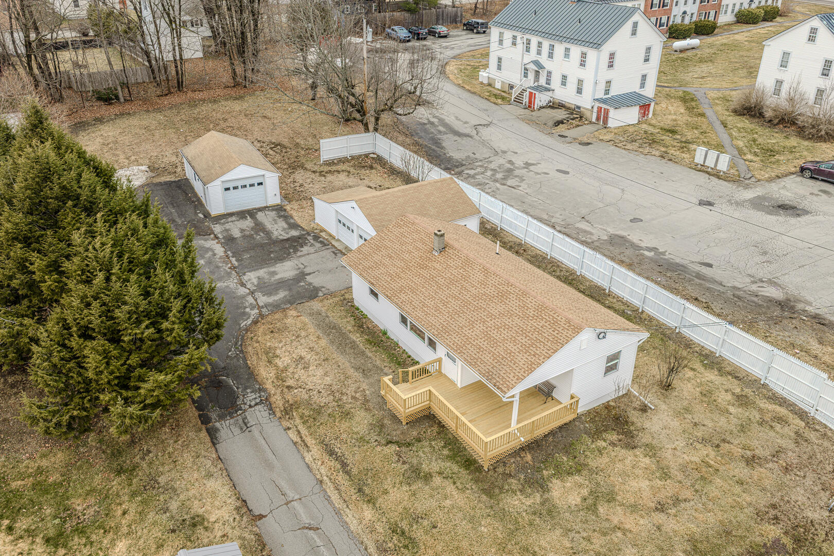 1 Sherbrook Street Augusta, ME 04330 - Photo 36 of 42 1 sherbrook - augusta drone-2