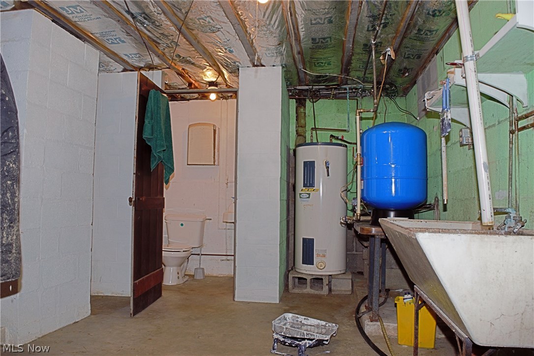 1128 Brownville Road Rome, OH 44085 - Photo 20 of 34 Bathroom & mechanics located in basement.