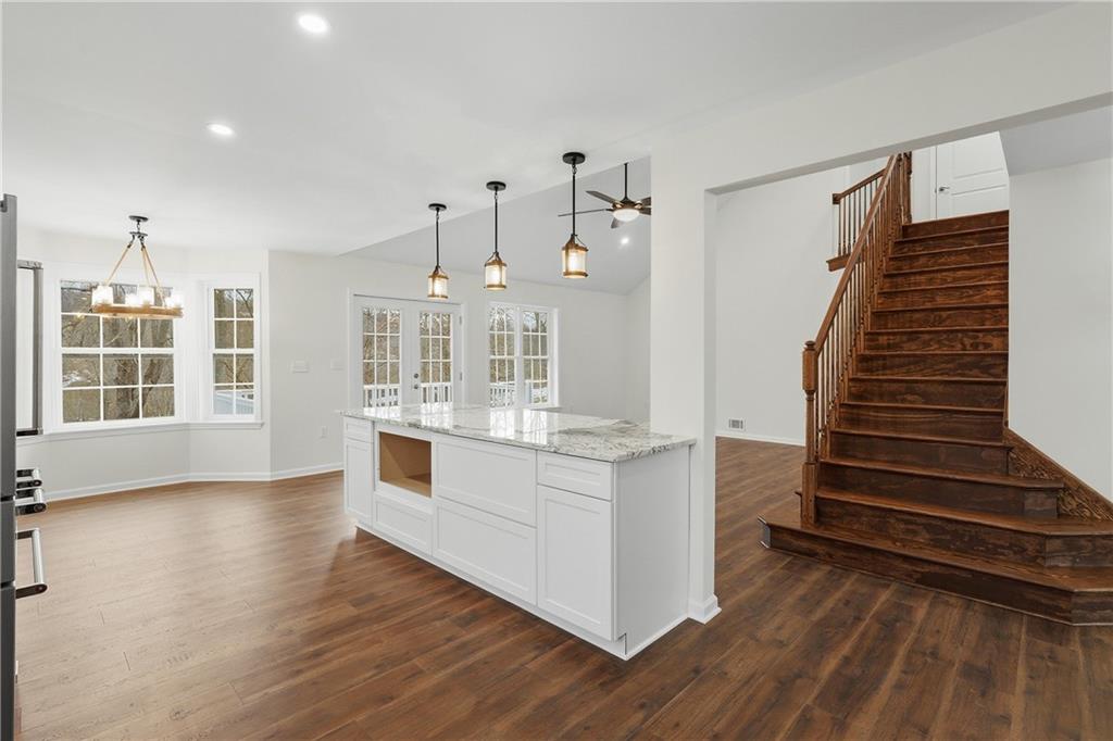 5149 Watters Road Lower Burrell, PA 15068 - Photo 11 of 49 a view of kitchen with furniture and wooden floor