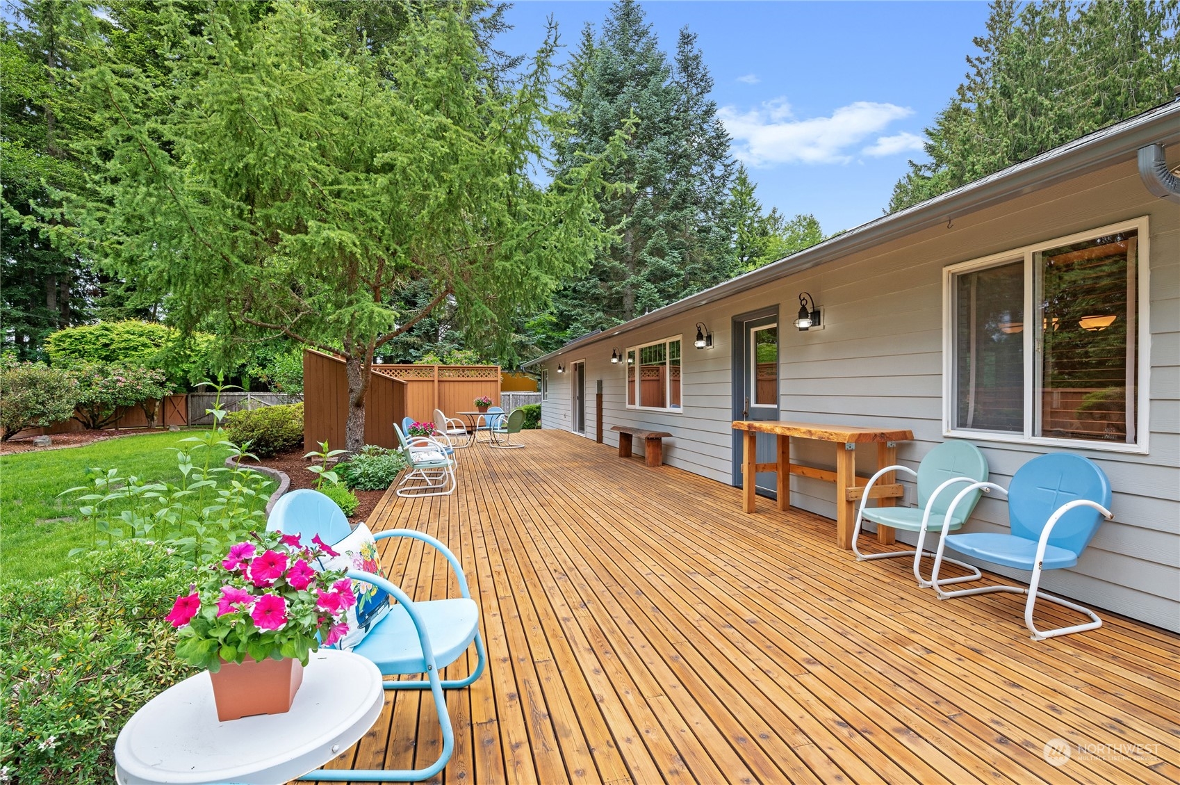 3860 Northeast Iverson Road Poulsbo, WA 98370 - Photo 28 of 40 a house view with a seating space