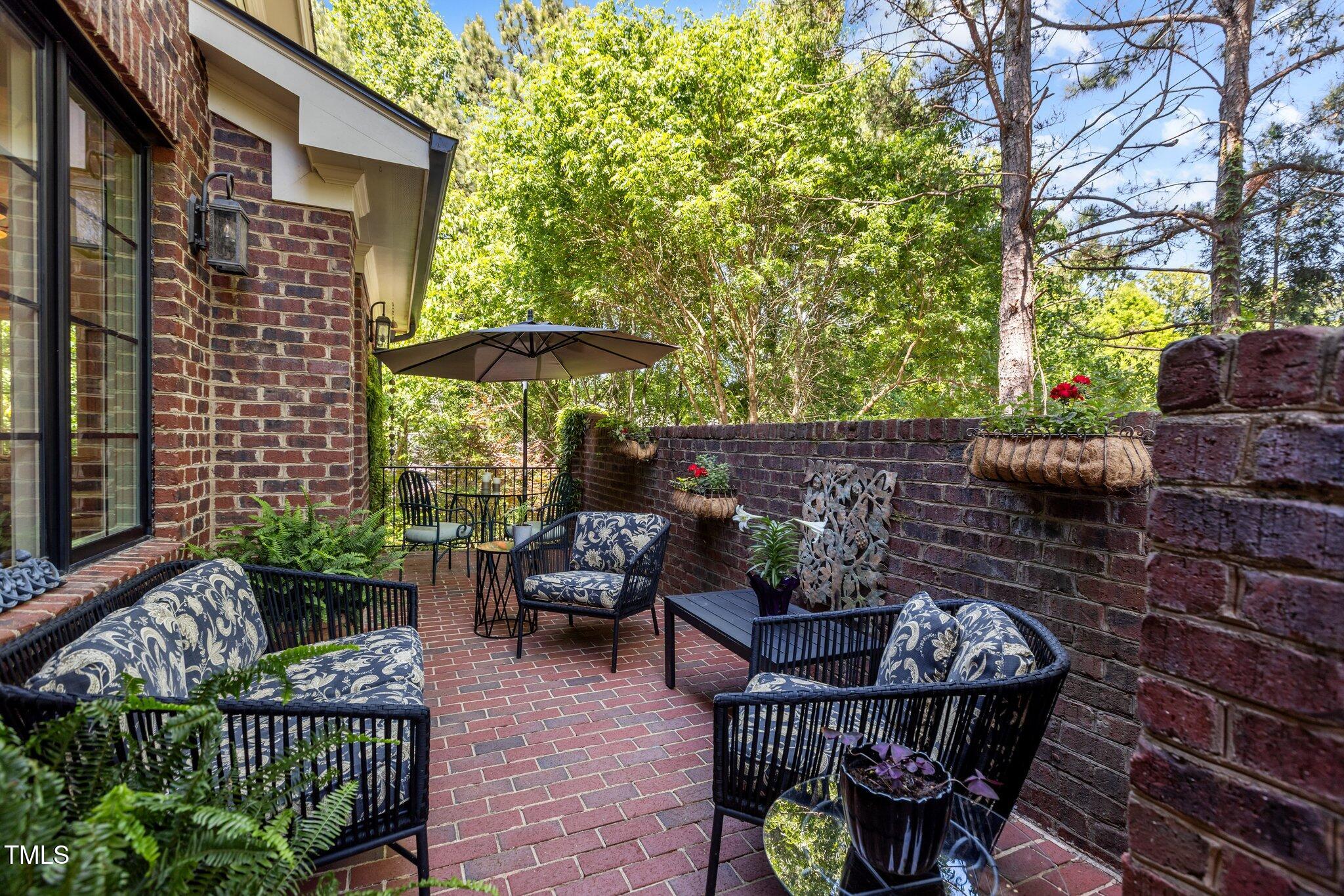 145 Cofield Circle Durham, NC 27707 - Photo 5 of 53 a view of a balcony with furniture
