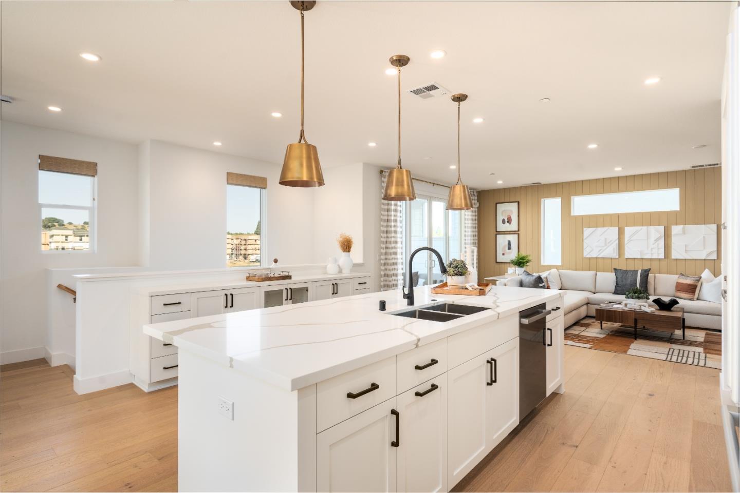 321 Isabelline Court San Ramon, CA 94583 - Photo 7 of 14 a kitchen with sink stove and cabinets
