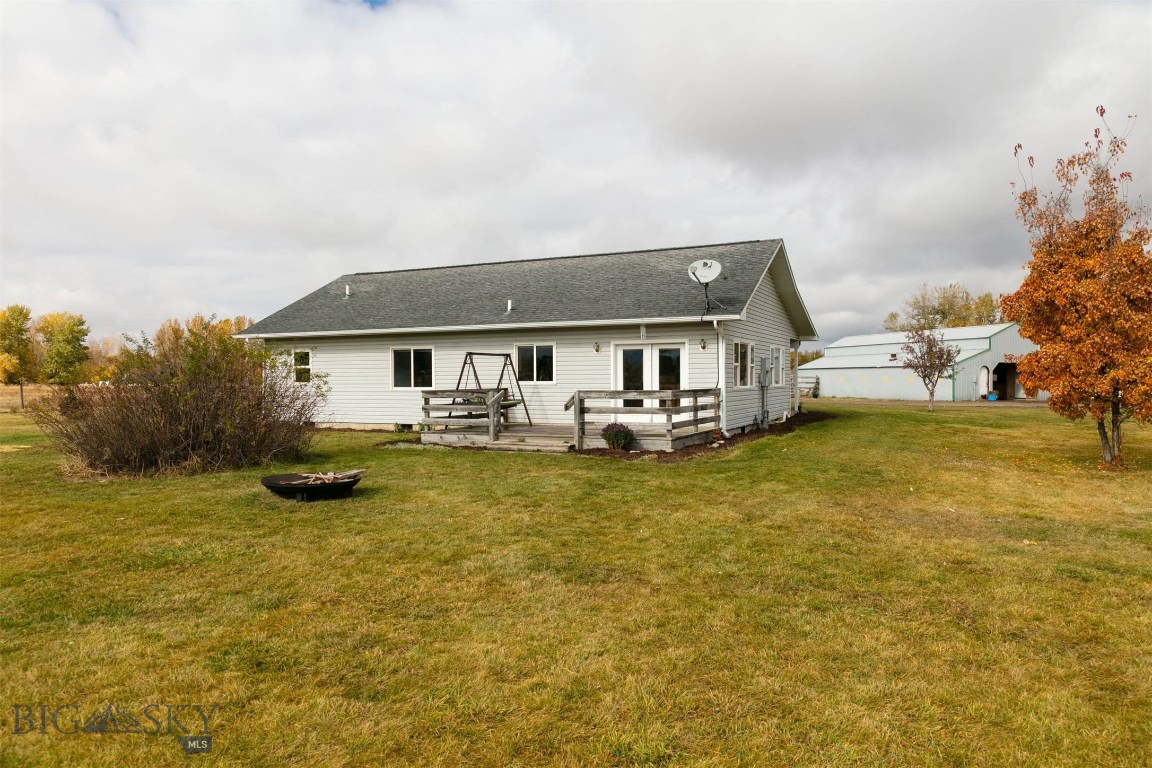 665 West Hulbert Road Bozeman, MT 59718 - Photo 1 of 1 Southside of home with Barn in the Background