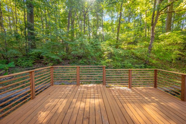 a view of outdoor space and deck