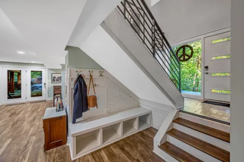 a view of an entryway