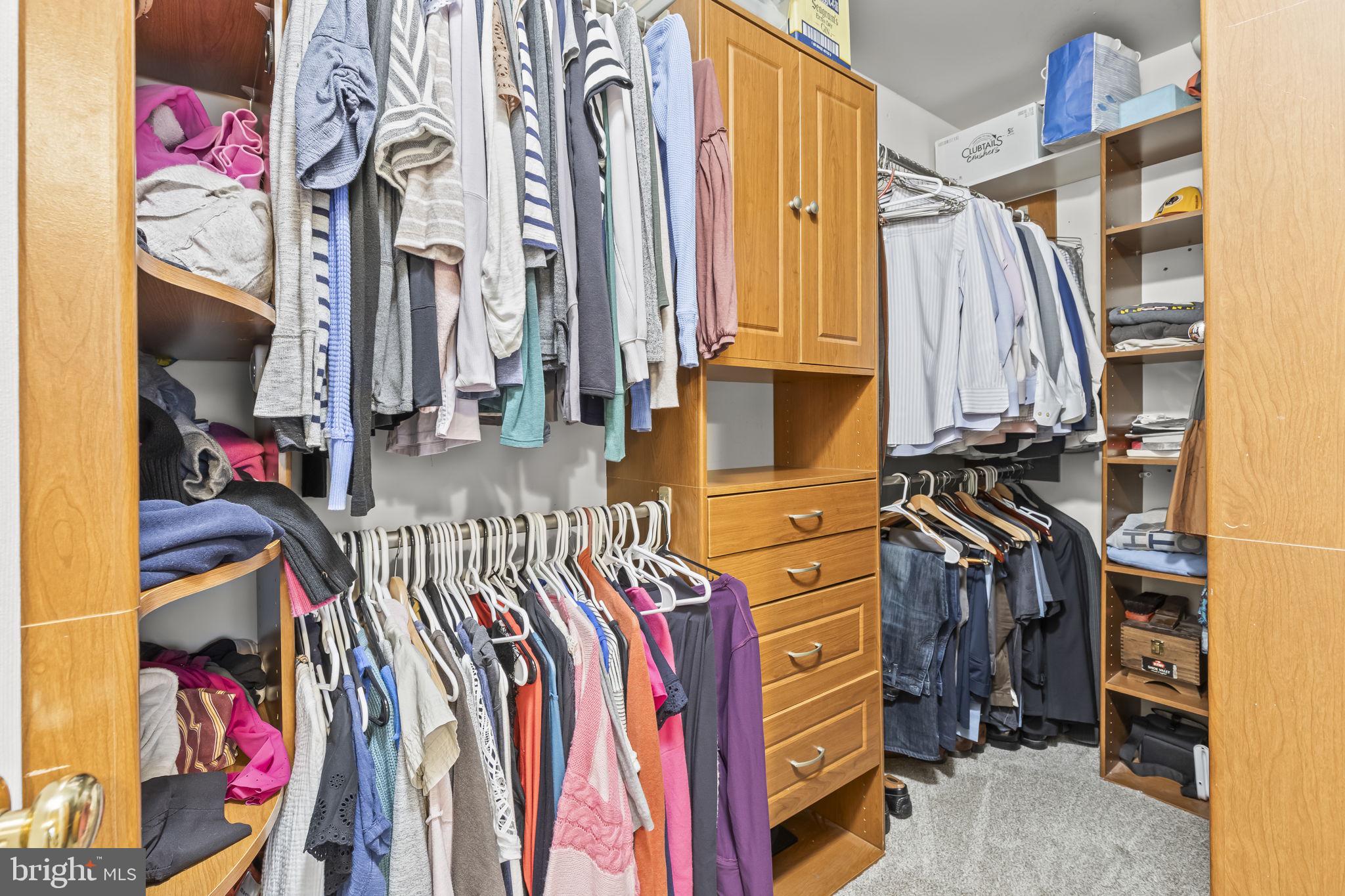 204 Braxton Way, Unit 204 Edgewater, MD 21037 - Photo 31 of 50 a view of walk in closet with clothes and shoes