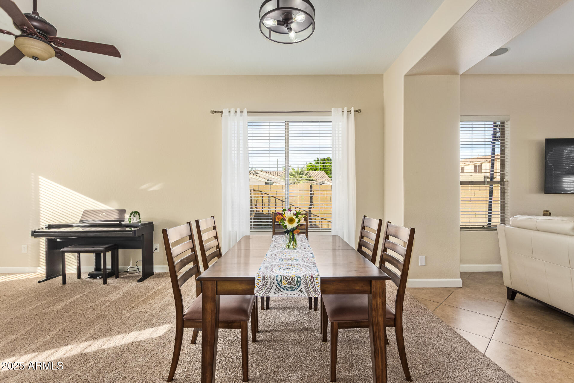 535 South Lemon Court Gilbert, AZ 85296 - Photo 12 of 36 a dining room with furniture and window