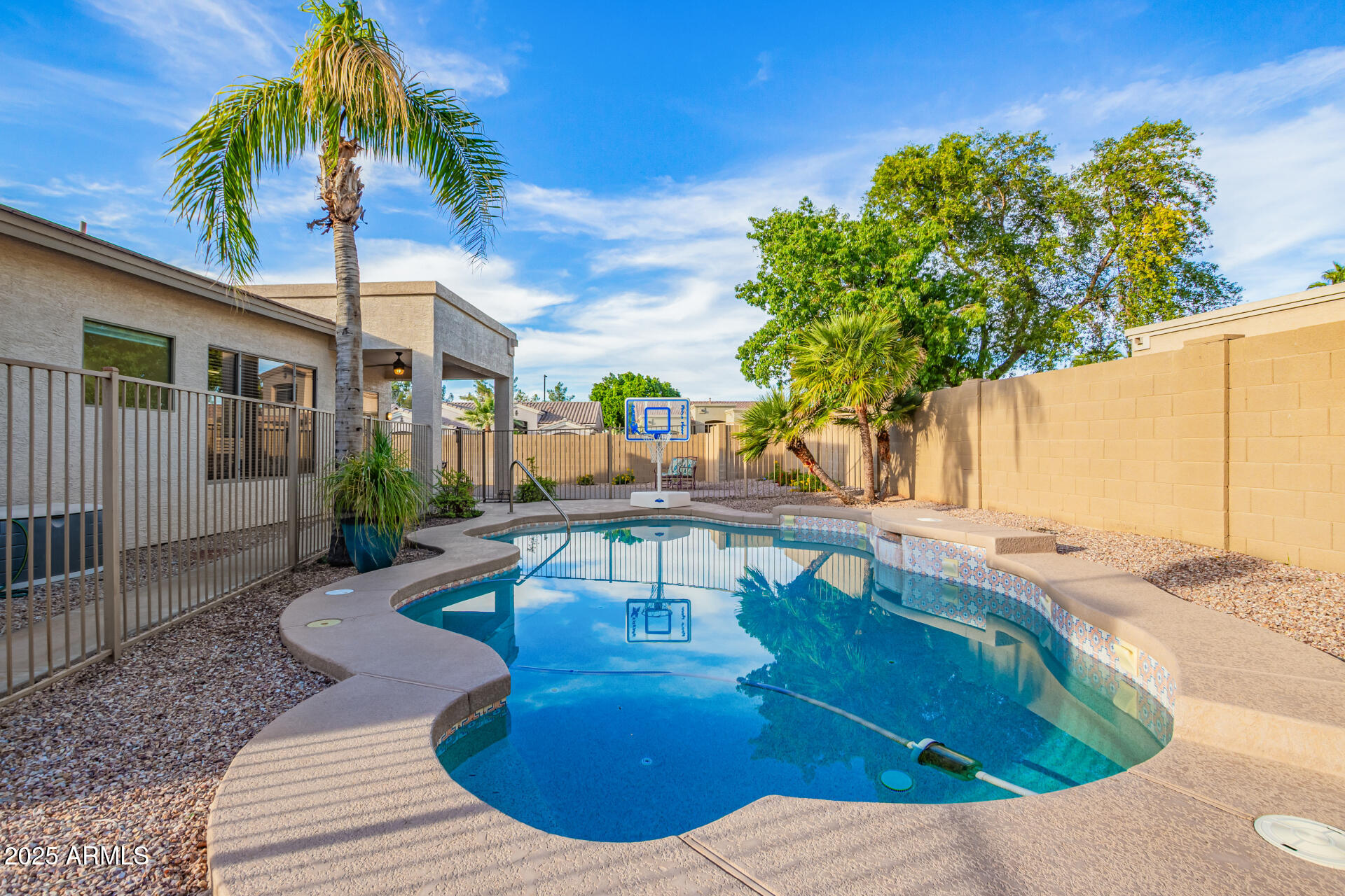535 South Lemon Court Gilbert, AZ 85296 - Photo 27 of 36 a view of a house with backyard