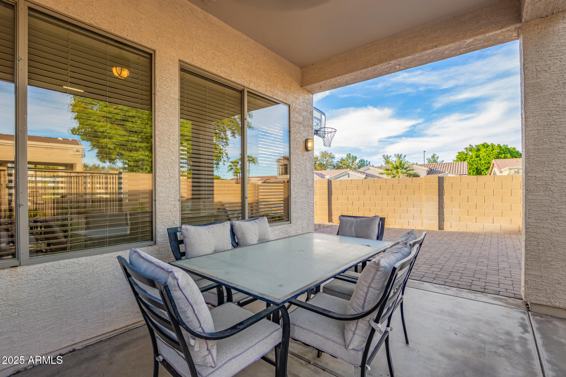 535 South Lemon Court Gilbert, AZ 85296 - Photo 31 of 36 a view of an outdoor dining space with furniture