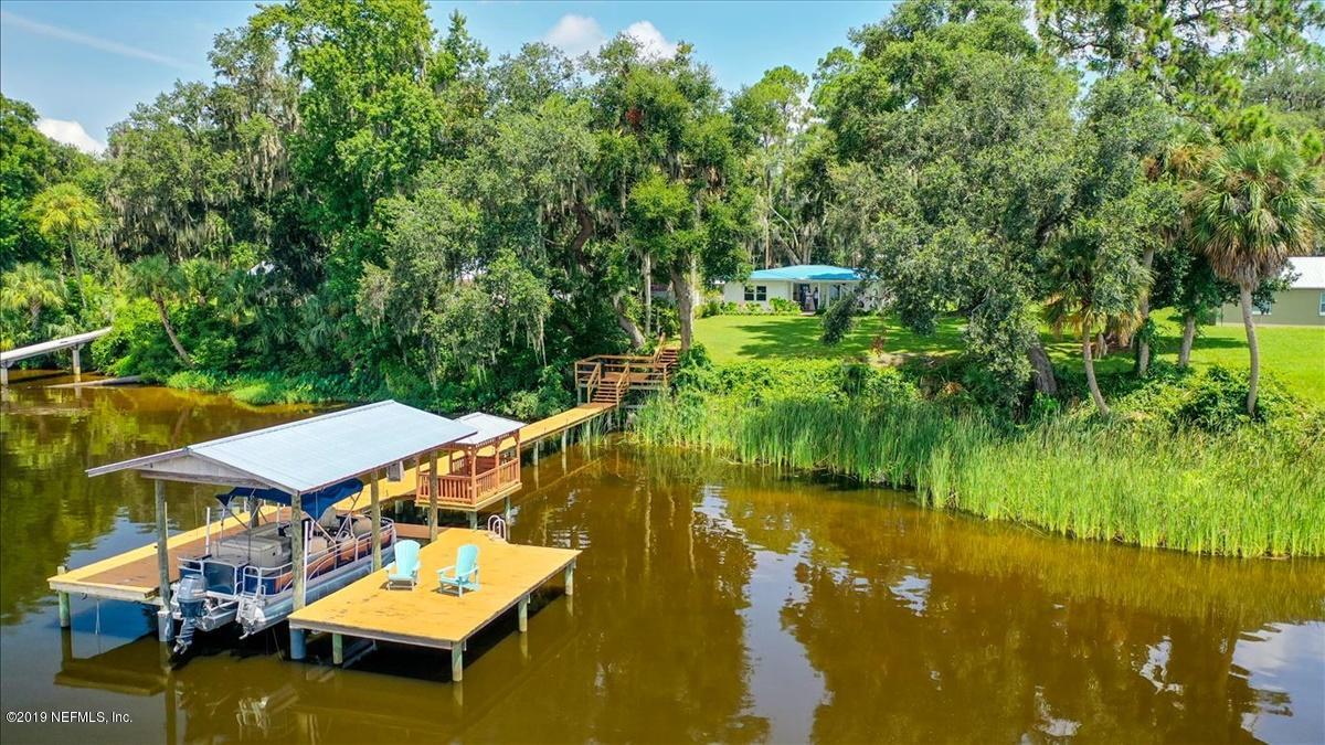 213 Moritani Point Road East Palatka, FL 32131 - Photo 1 of 55 Aerial Dock View