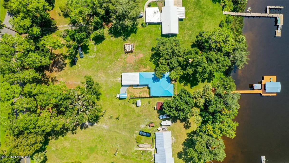 213 Moritani Point Road East Palatka, FL 32131 - Photo 36 of 55 Aerial Directly Overhead
